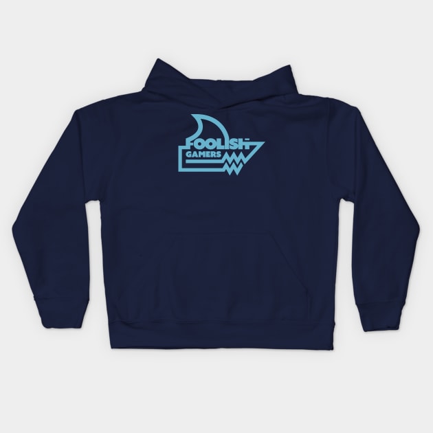 Foolish Gamers Kids Hoodie by KN Graphics